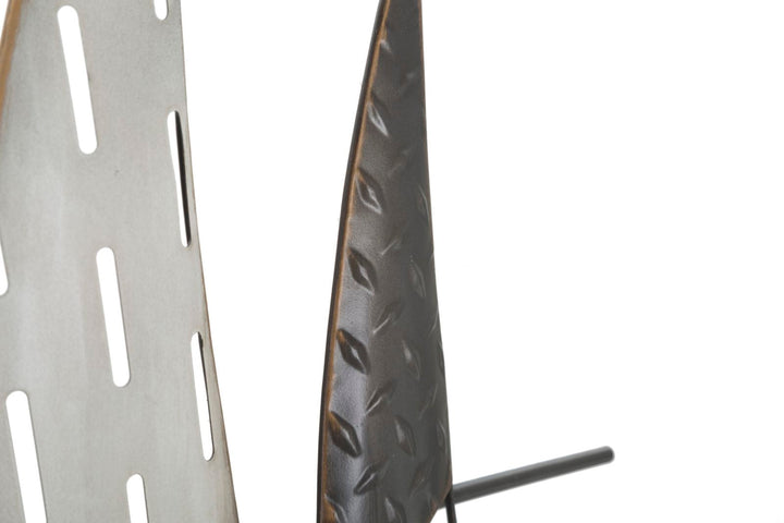 Metall-Segelboot Wanddekoration