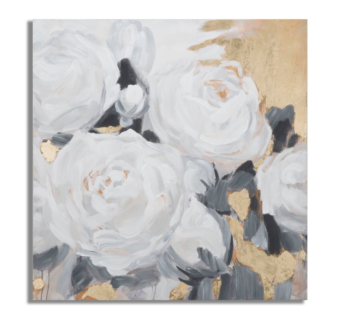 Weiße Rose Gemälde