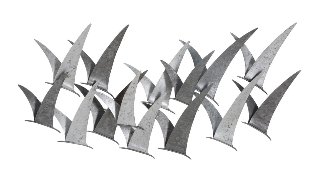 Fliegende Vögel Wanddekoration aus Metall