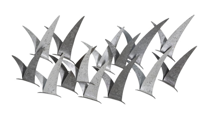 Fliegende Vögel Wanddekoration aus Metall