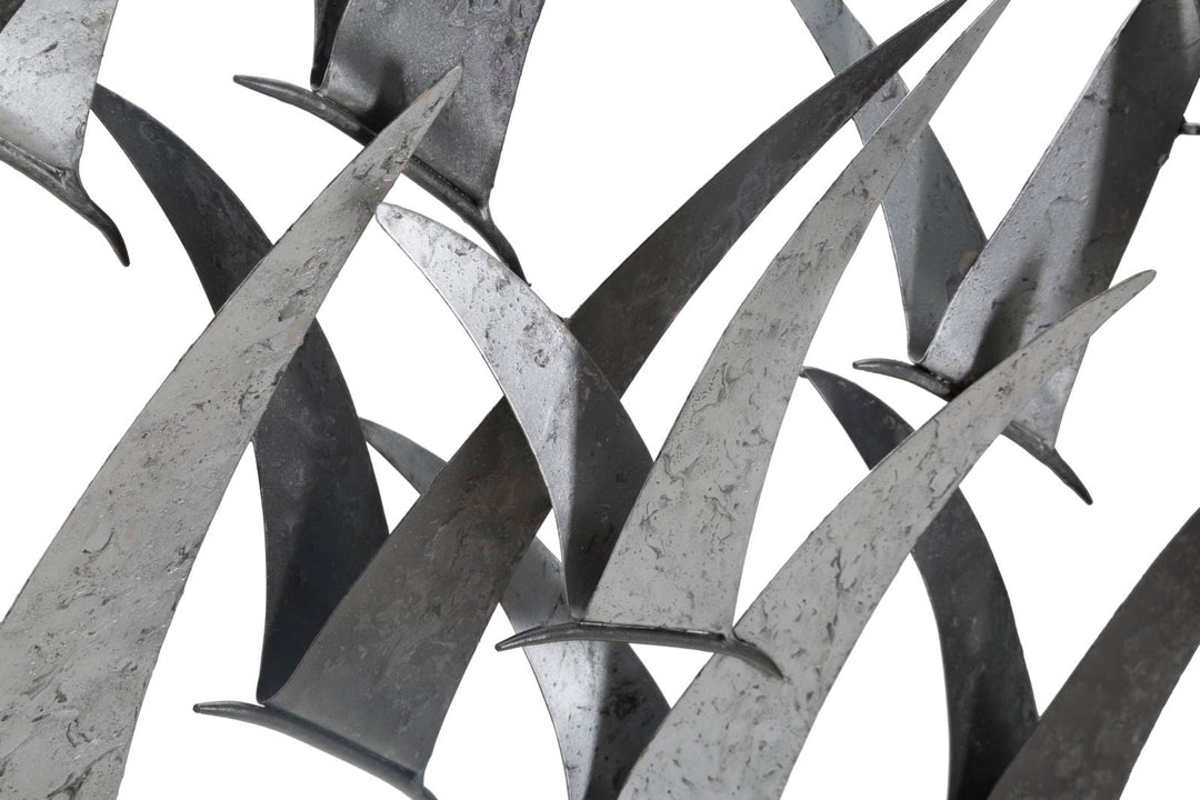 Fliegende Vögel Wanddekoration aus Metall