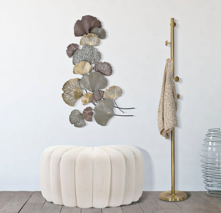 Metall-Blatt-Bouquet Wanddekoration