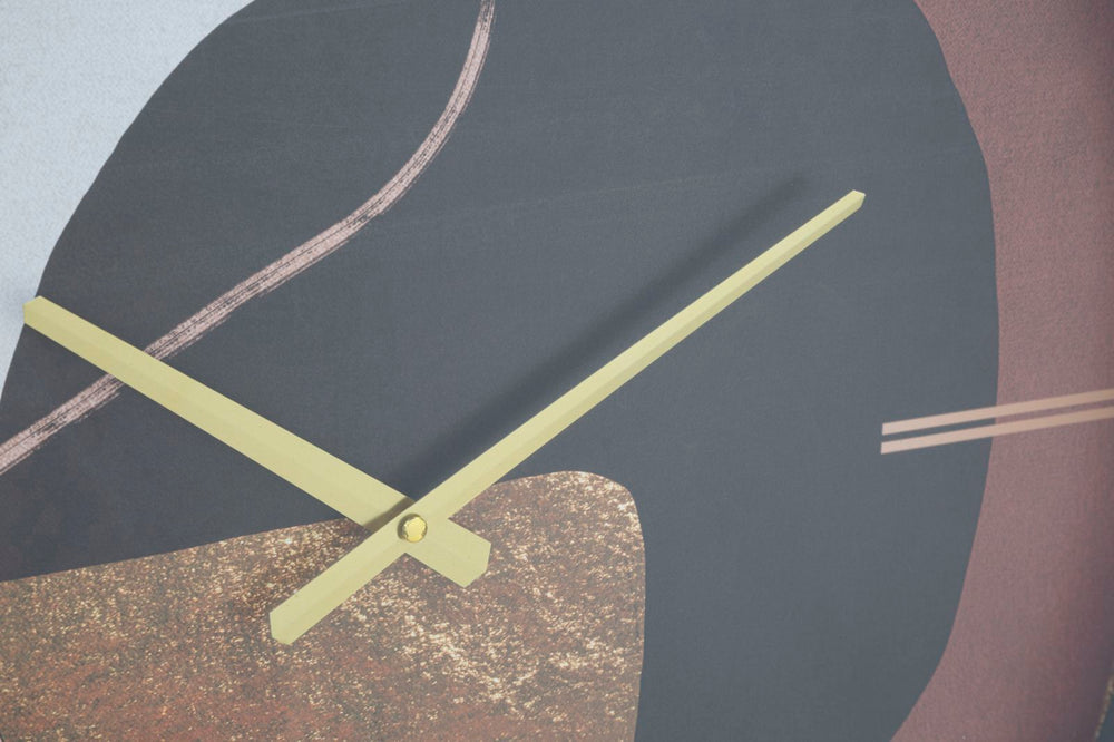 Moderne abstrakte Wanduhr