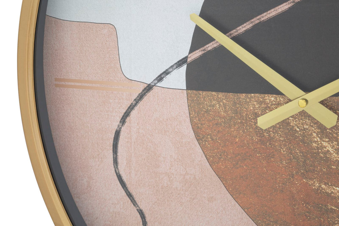 Moderne abstrakte Wanduhr