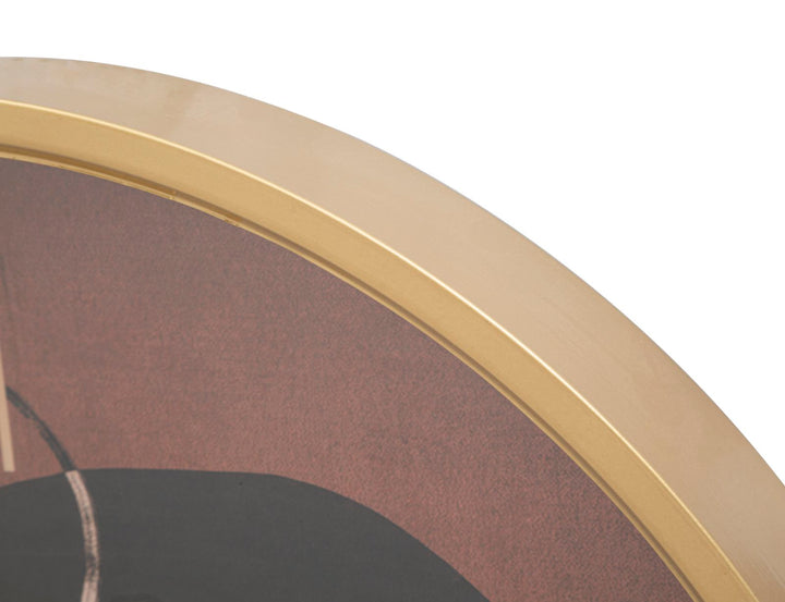 Moderne abstrakte Wanduhr