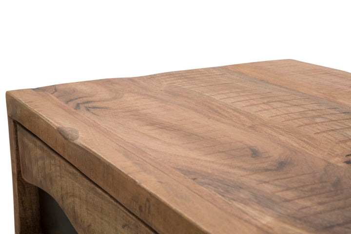 Holz Konsolentisch Mit Schubladen Yellowstone Flurmoebel