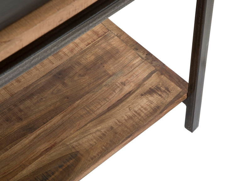 Holz Konsolentisch Mit Schubladen Yellowstone Flurmoebel