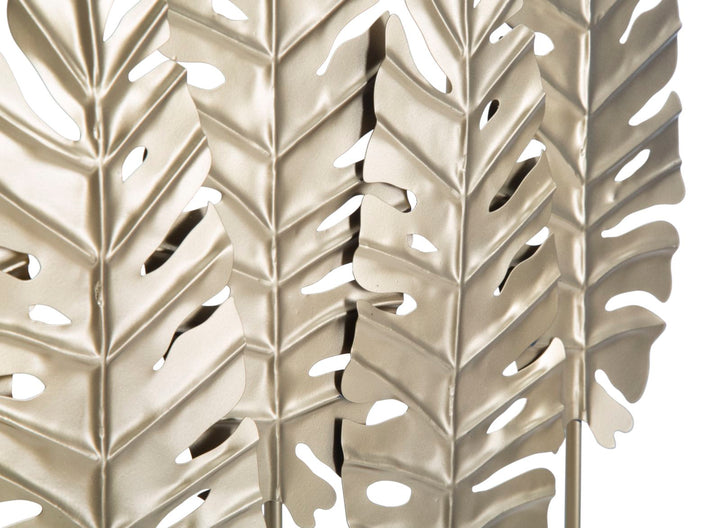 Golden Palm Leaf Dekoration (Moderne Skulptur)