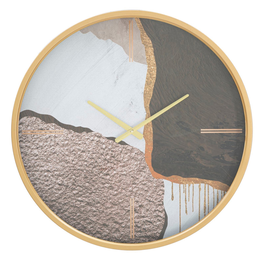 Moderne abstrakte Wanduhr