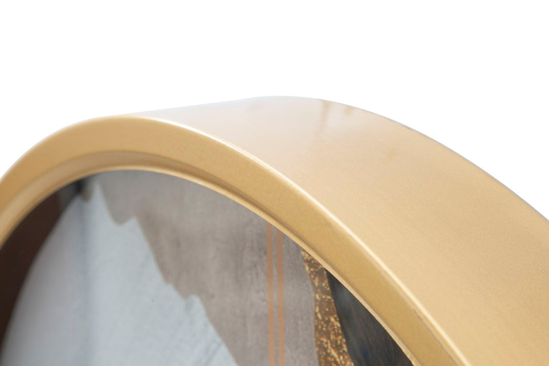 Moderne abstrakte Wanduhr