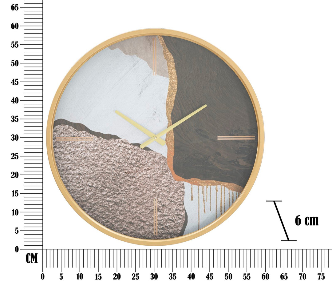 Moderne abstrakte Wanduhr