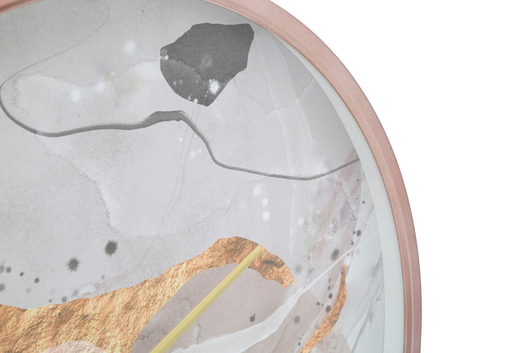 Moderne abstrakte Wanduhr