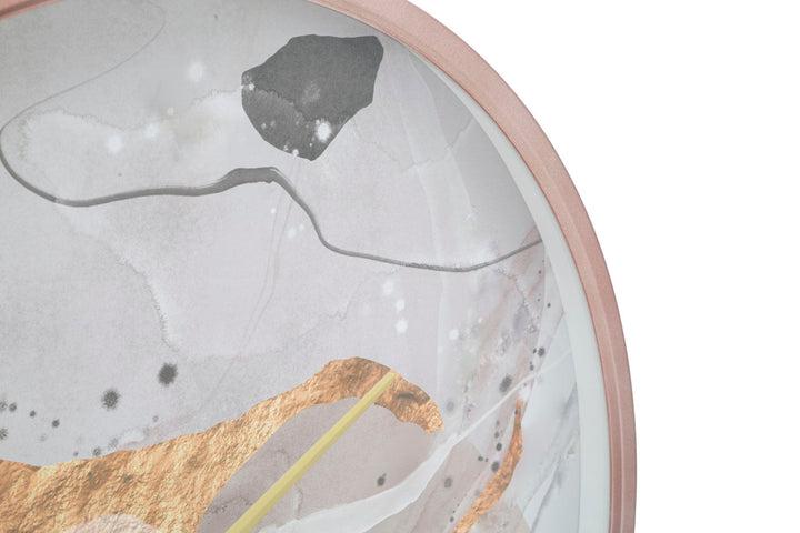 Moderne abstrakte Wanduhr