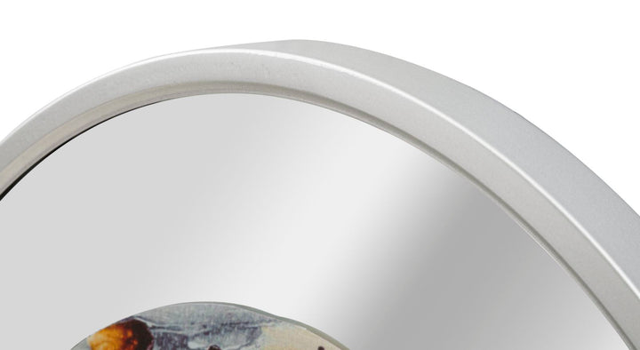 Wanduhr mit Marmormuster