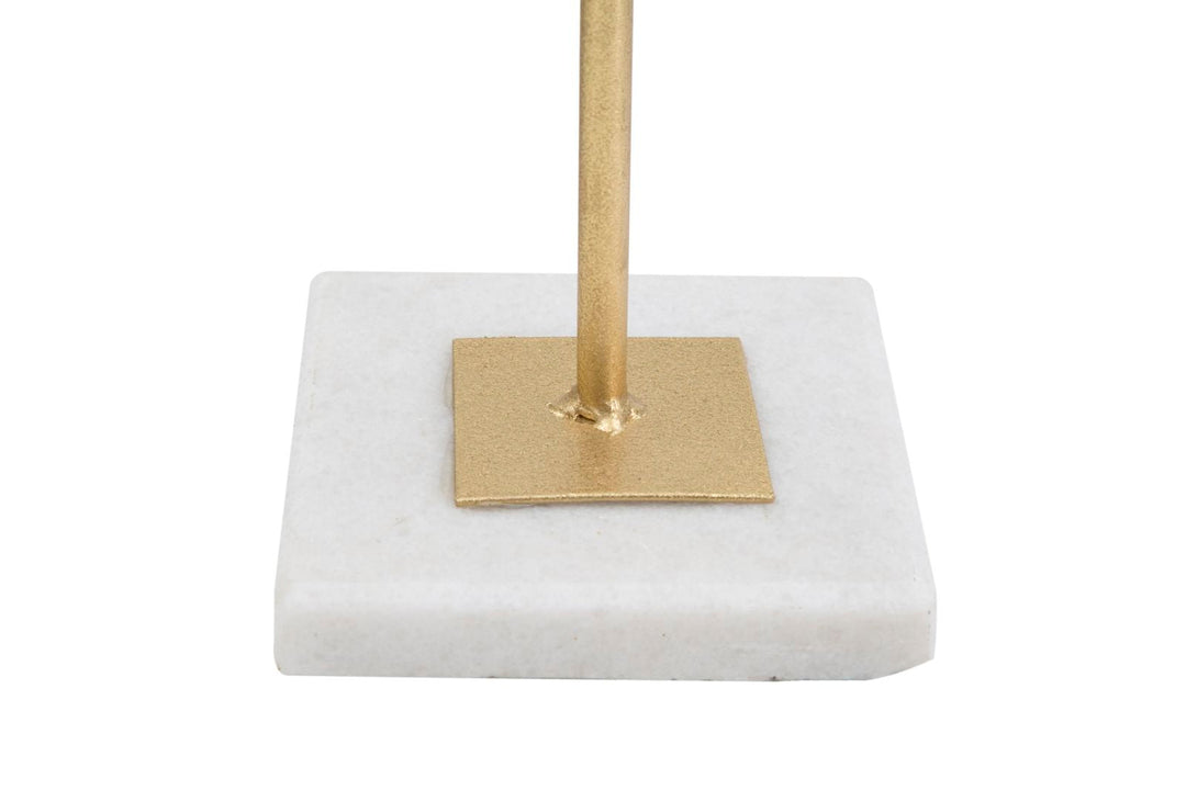 Großer goldener geometrischer Würfel Dekoration (Moderne Skulptur)