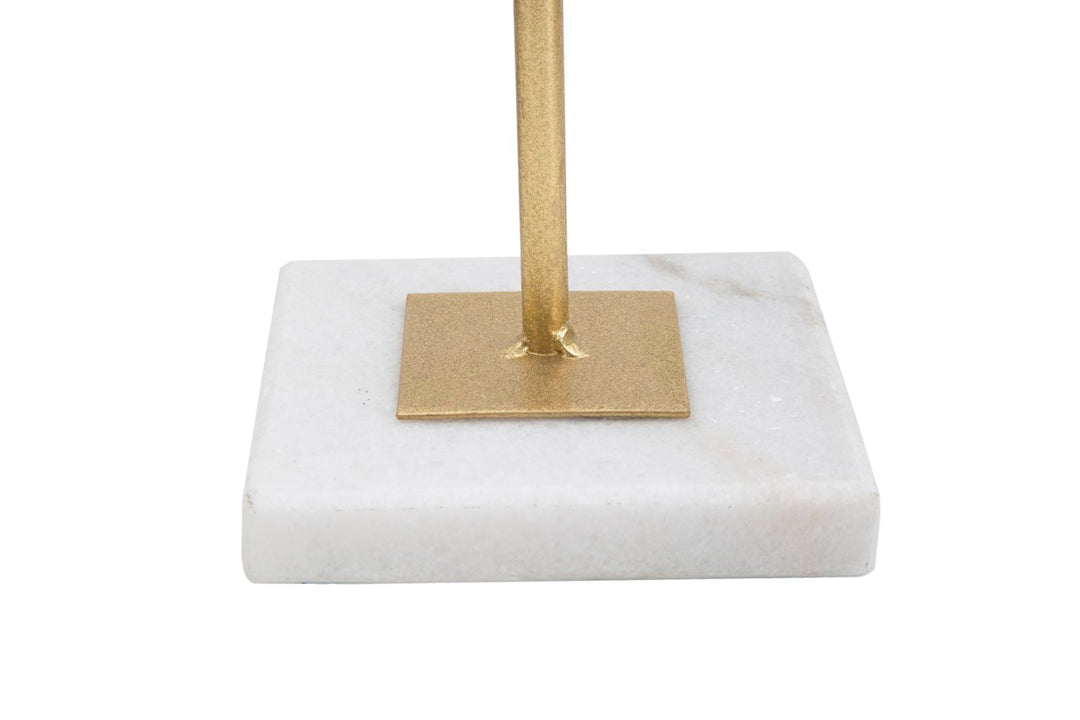 Großer Gold Geometrischer Würfel Dekoration (Moderne Skulptur)