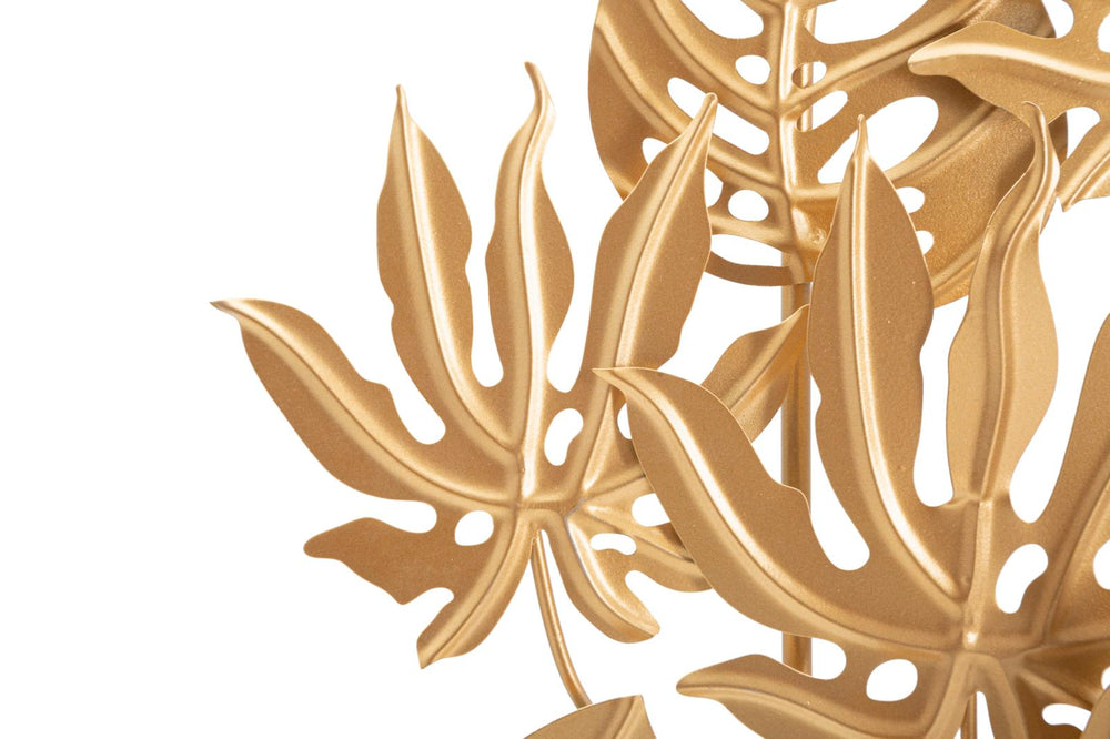 Blattgoldmuster Dekoration (Moderne Skulptur)