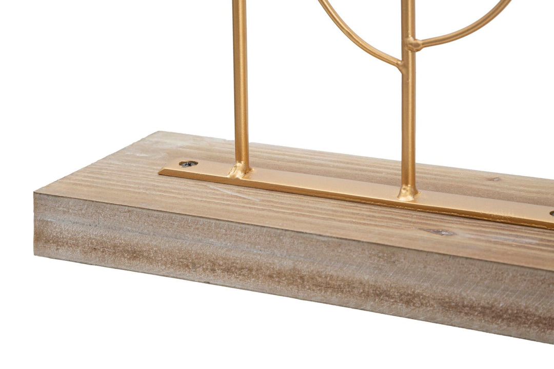 Blattgoldmuster Dekoration (Moderne Skulptur)