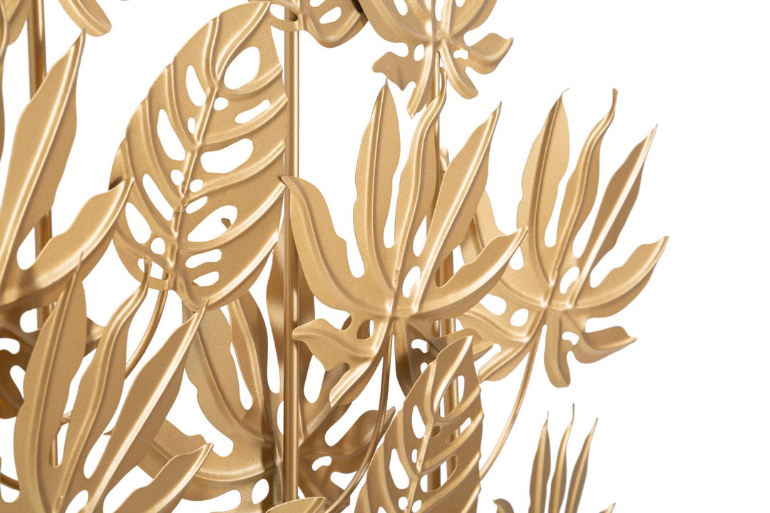 Blattgoldmuster Dekoration (Moderne Skulptur)