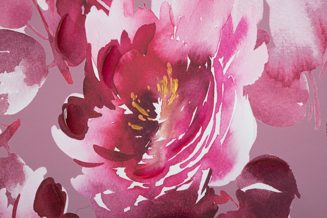 Rosa Floral Malerei