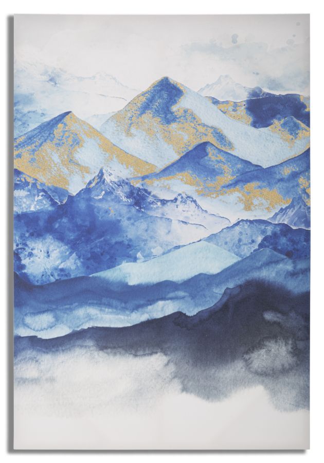 Blaue Berge Abstrakte Malerei