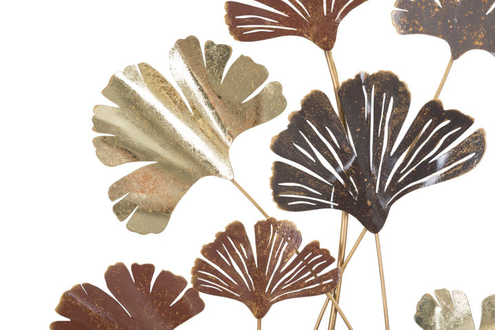 Metall-Blatt-Muster Wanddekoration