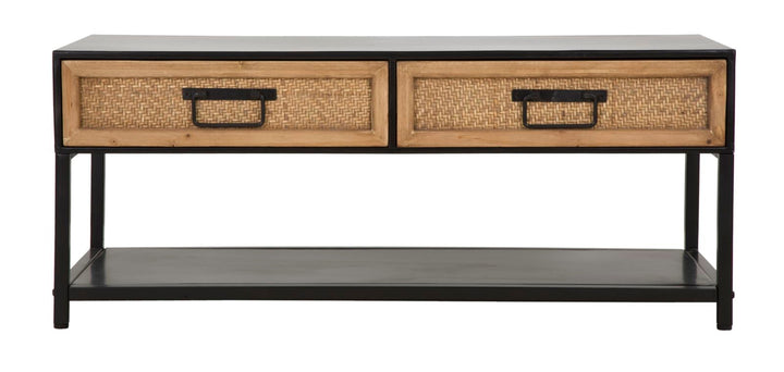 Holz TV Board Mit Schubladen Hanoi Lowboard