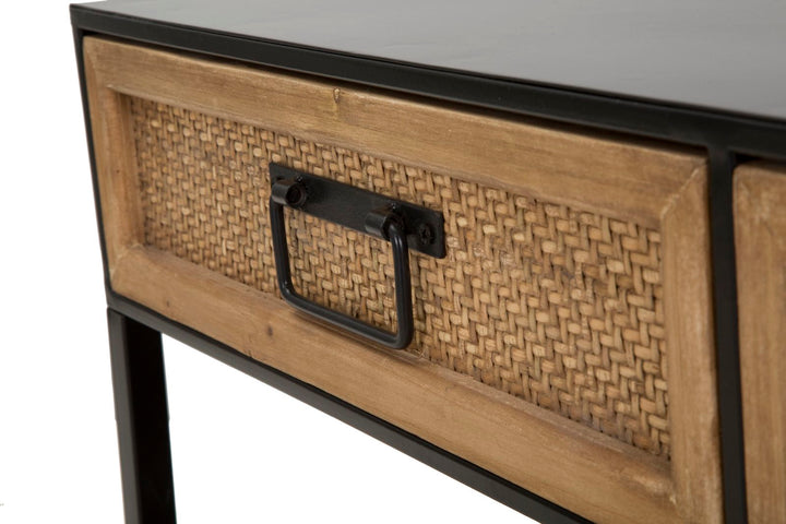 Holz TV Board Mit Schubladen Hanoi Lowboard