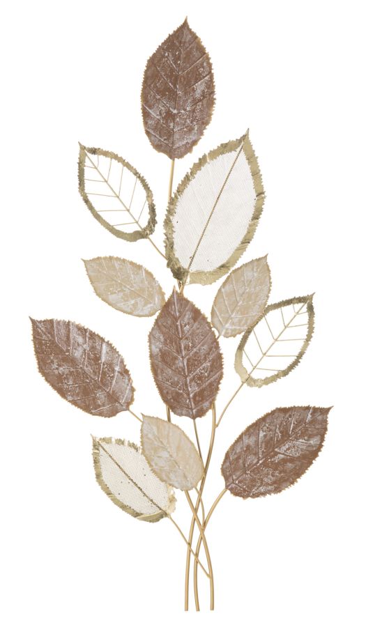 Metall-Blatt-Bouquet Wanddekoration