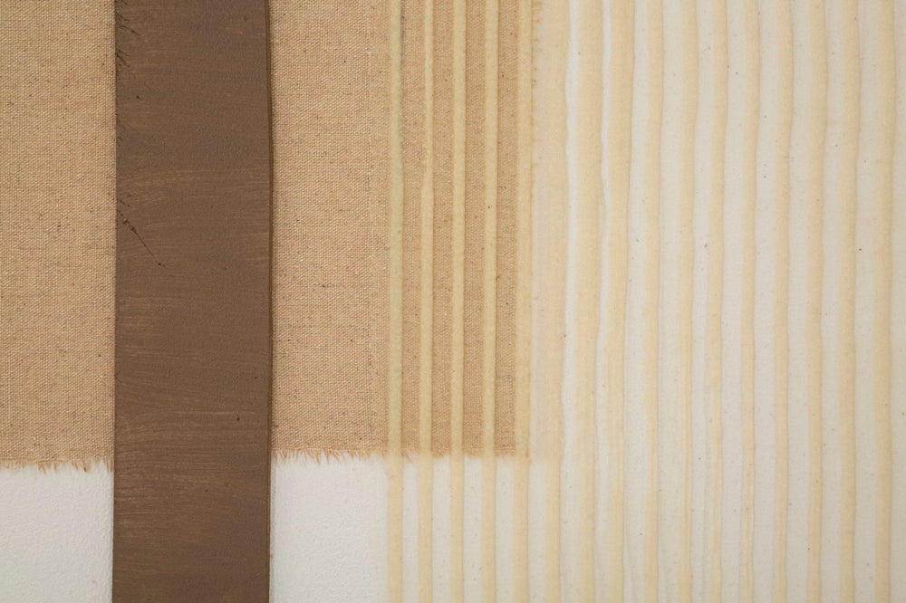 Modernes abstraktes böhmisches geometrisches Wandgemälde