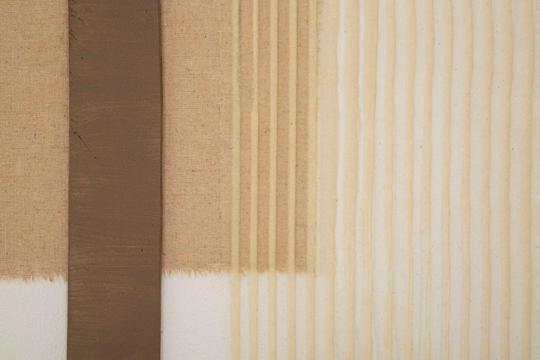 Modernes abstraktes böhmisches geometrisches Wandgemälde