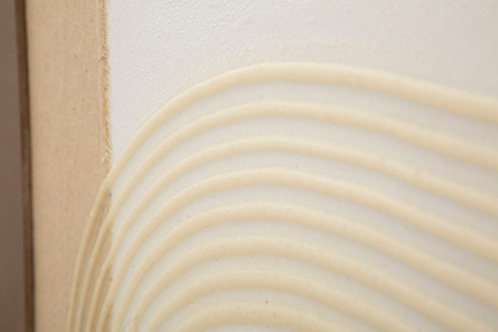 Modernes abstraktes böhmisches geometrisches Wandgemälde