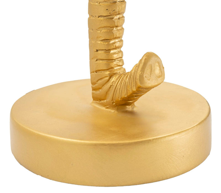 Moderne Elefanten-Tischleuchte in Gold und Schwarz