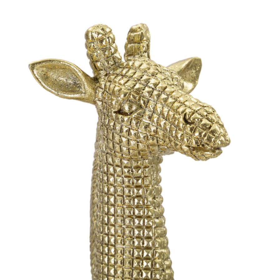 Goldene Giraffe Statue (Moderne Dekoration)