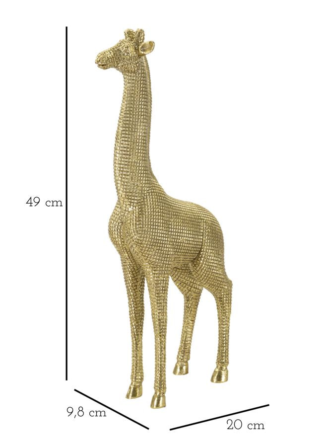 Goldene Giraffe Statue (Moderne Dekoration)