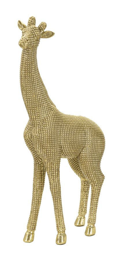 Goldene Giraffe Statue (Moderne Dekoration)