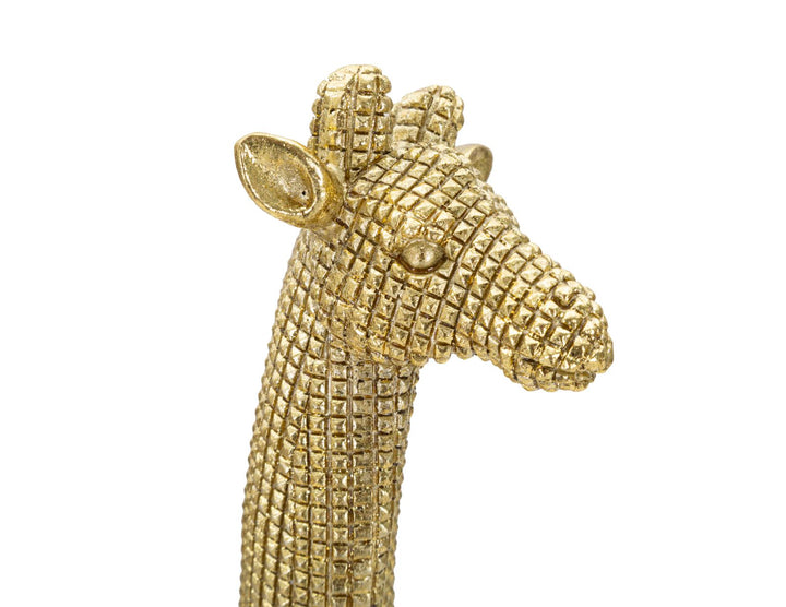 Goldene Giraffe Statue (Moderne Dekoration)