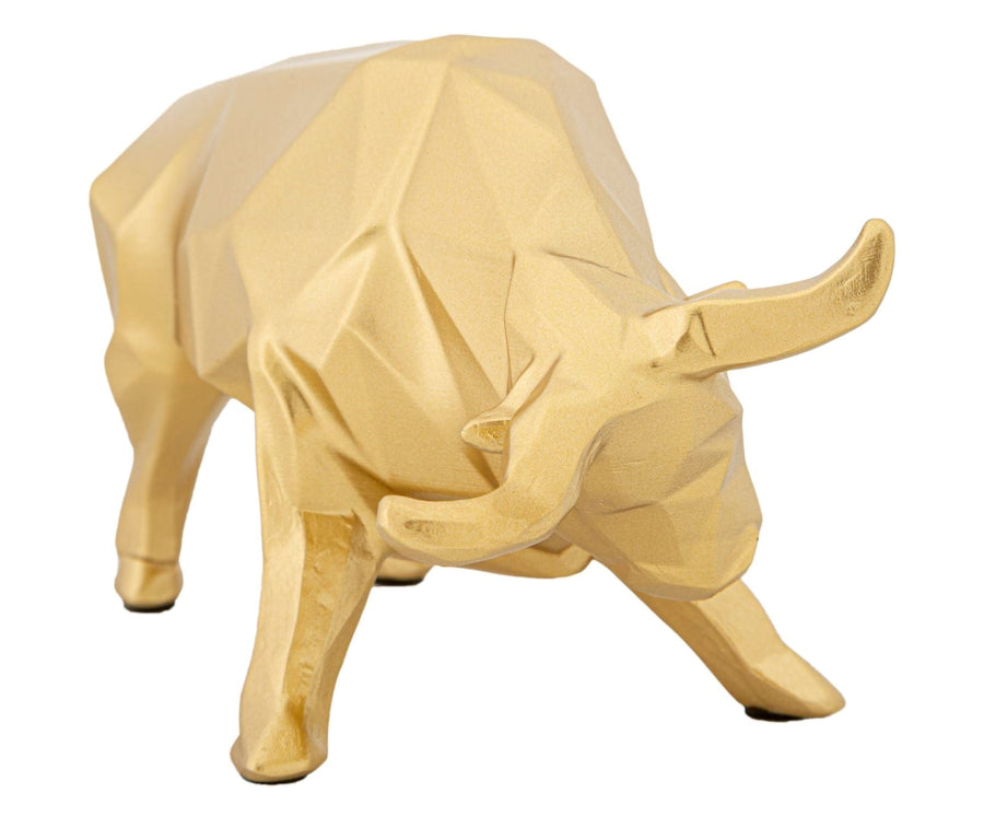 Goldener Stier Statue (Moderne Dekoration)