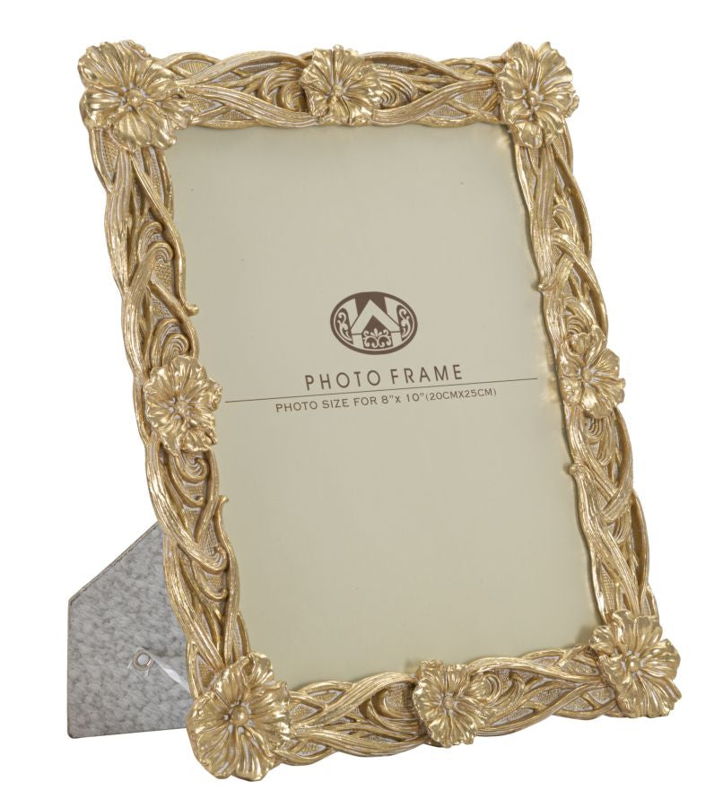 Gold Vintage Floral Bilderrahmen