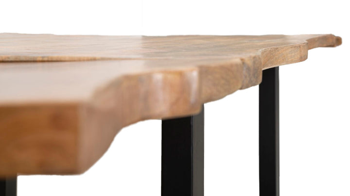 Ausziehbarer Holz Esstisch Edge Moderner Stil