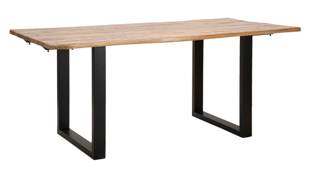 Ausziehbarer Holz Esstisch Edge Moderner Stil