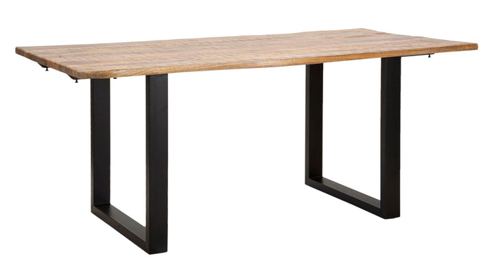 Ausziehbarer Holz Esstisch Edge Moderner Stil