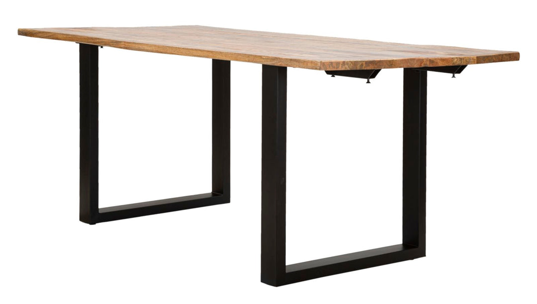 Ausziehbarer Holz Esstisch Edge Moderner Stil