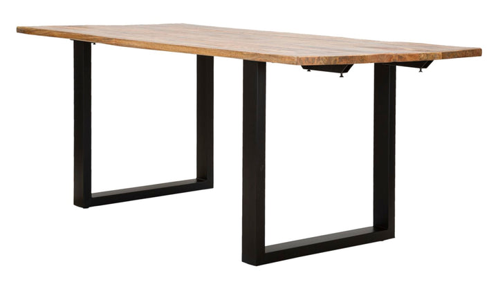 Ausziehbarer Holz Esstisch Edge Moderner Stil