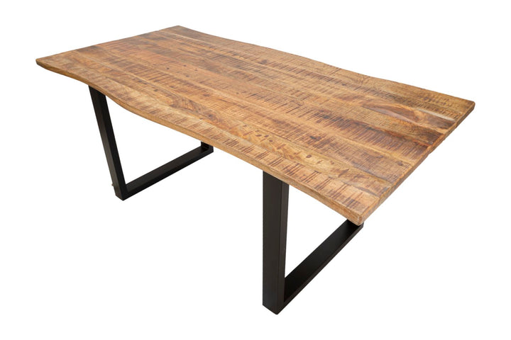 Ausziehbarer Holz Esstisch Edge Moderner Stil