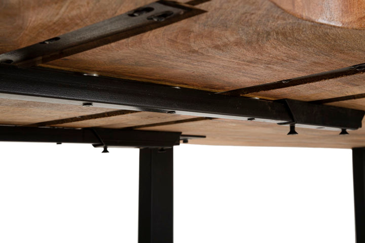 Ausziehbarer Holz Esstisch Edge Moderner Stil