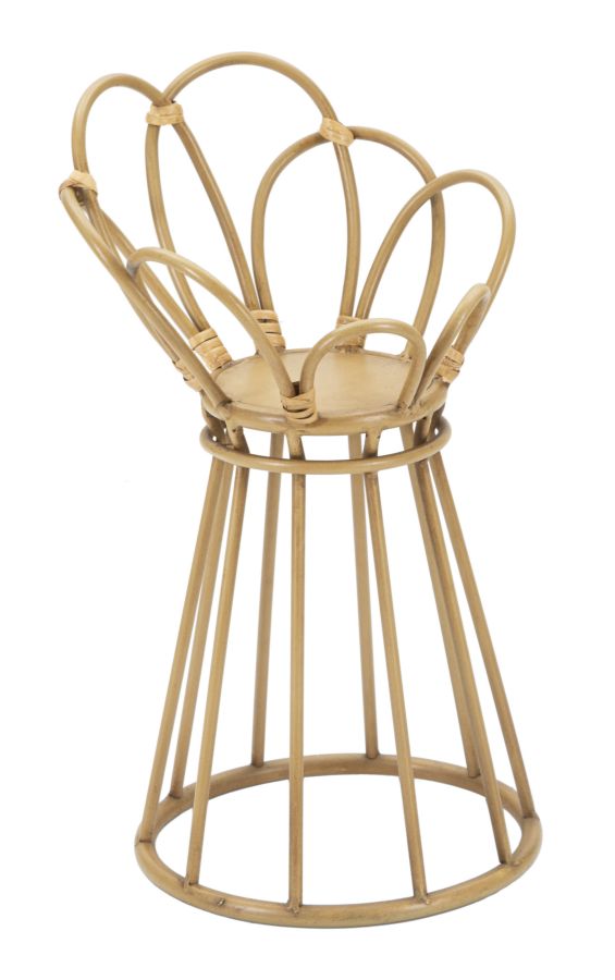 Hoher Rattan Vasenhalter Panama Tower Stil