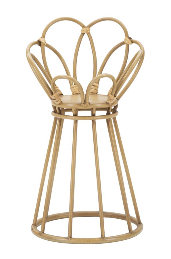 Hoher Rattan Vasenhalter Panama Tower Stil