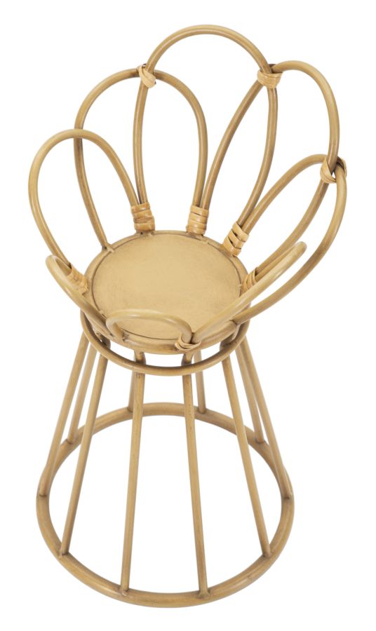 Hoher Rattan Vasenhalter Panama Tower Stil