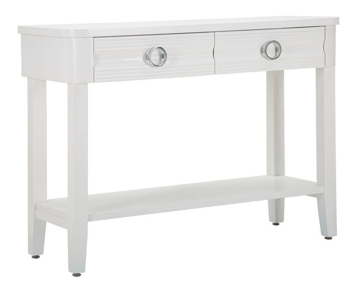 Weiss Holz Konsolentisch Mit Schubladen Shine Kollektion